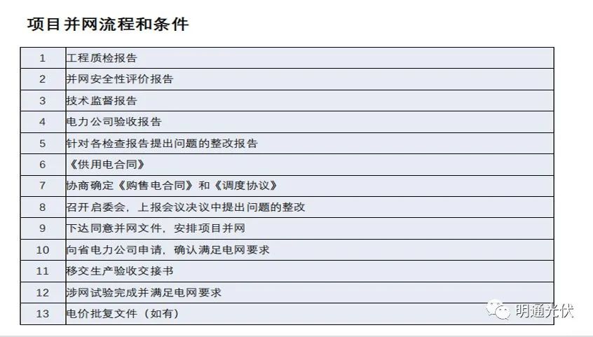 工商业分布式光伏项目流程4